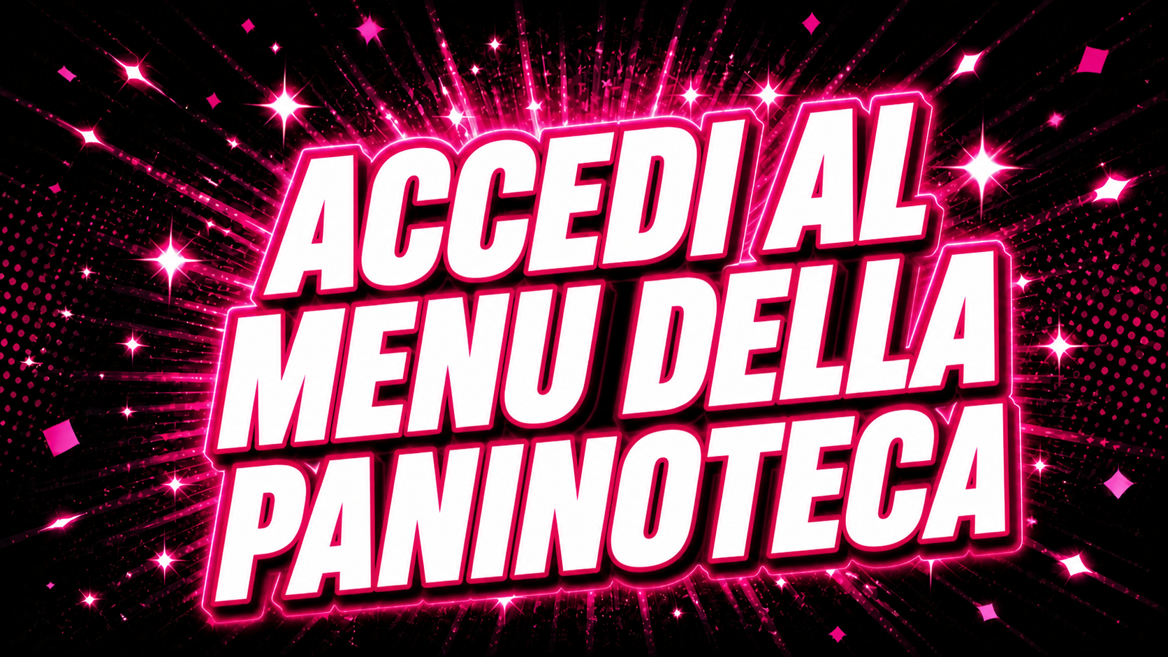 Accedi al menu della paninoteca